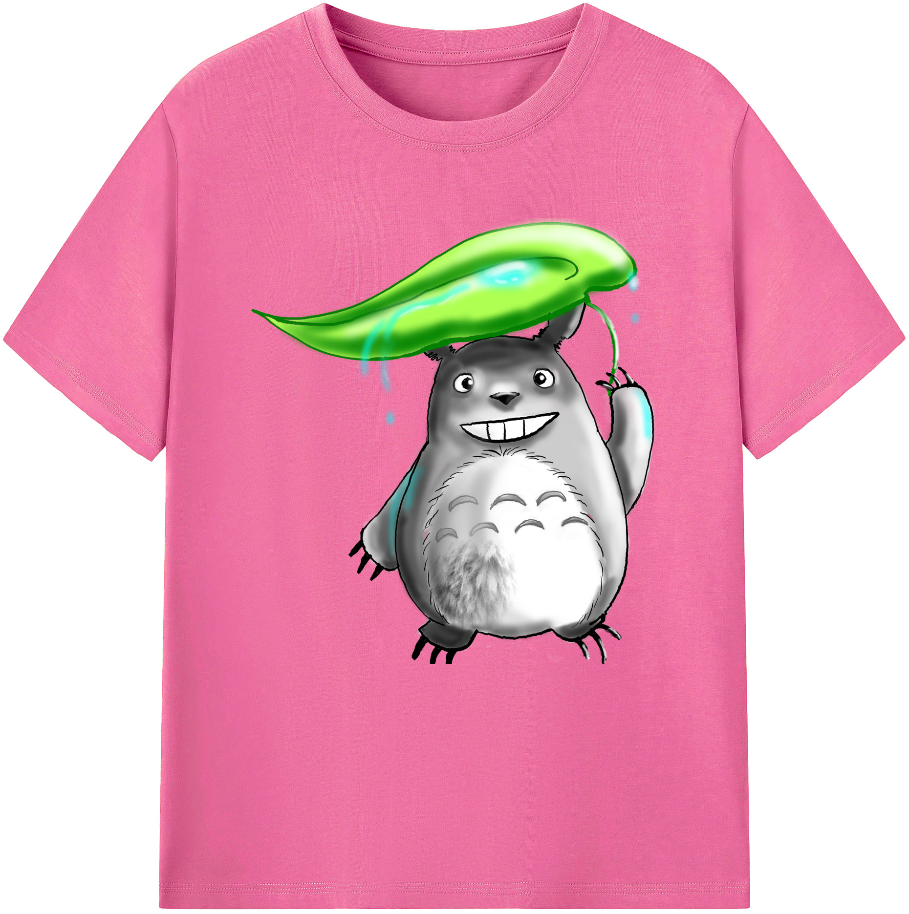 （画像用） となりのトトロ 草壁メイ 草壁サツキ My Neighbor Totoro Satsuki Kusakabe Mei Kusakabe レディースカジュアルプリントTシャツ（綿100％）